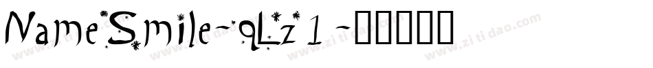 NameSmile-qLz1字体转换
