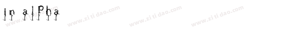 IN_ALPHA字体转换