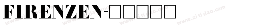 FIRENZEN字体转换