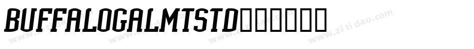 BuffaloGalMTStd字体转换