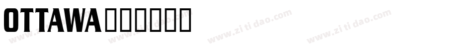 Ottawa字体转换