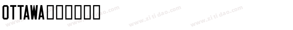 Ottawa字体转换