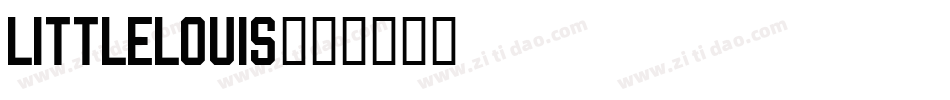 LittleLouis字体转换