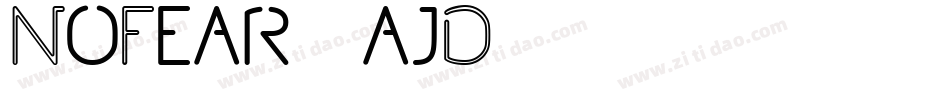 NoFear-6ajD字体转换