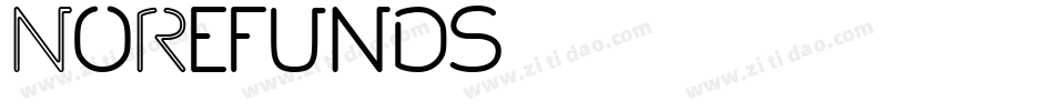 NoRefunds字体转换