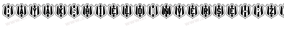 DayakShieldInverse-PzE2字体转换