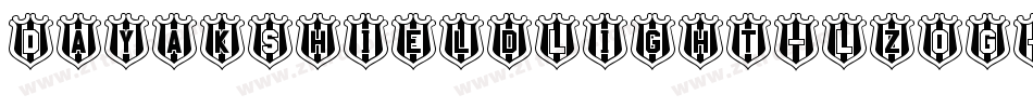 DayakShieldLight-Lz0G字体转换