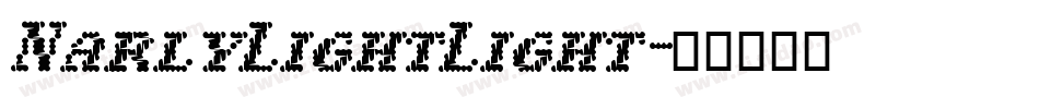 NarlyLightLight字体转换