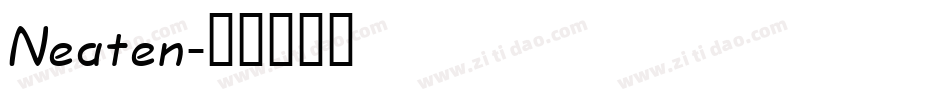 Neaten字体转换