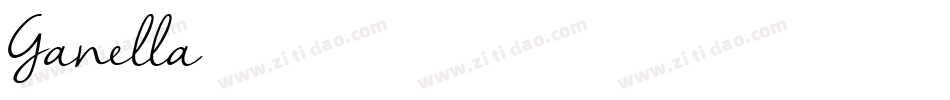Ganella字体转换