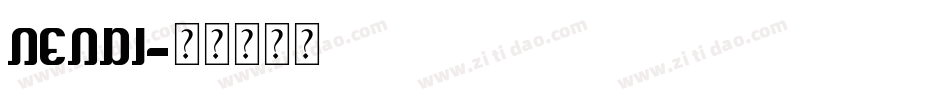 NENDI字体转换