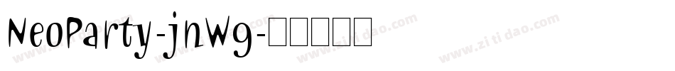 NeoParty-jnW9字体转换