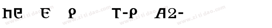 NeoEsport-PxA2字体转换