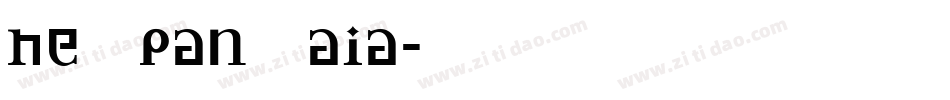 NeoPangaia字体转换