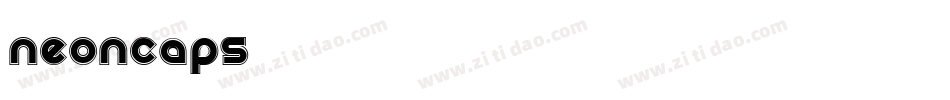 NEONCAPS字体转换