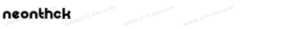 NEONTHCK字体转换
