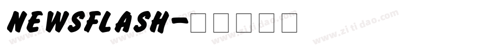 NEWSFLASH字体转换