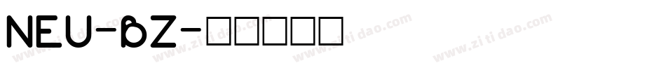 NEU-BZ字体转换