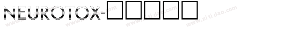 NEUROTOX字体转换