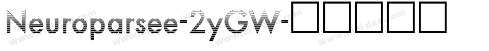 Neuroparsee-2yGW字体转换