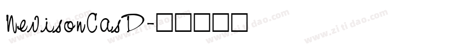NevisonCasD字体转换