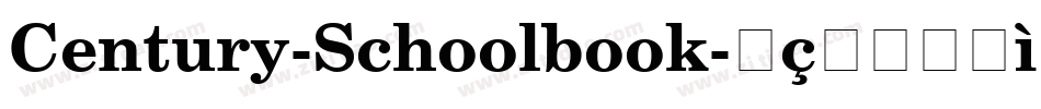 Century-Schoolbook字体转换