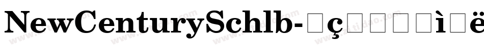 NewCenturySchlb字体转换