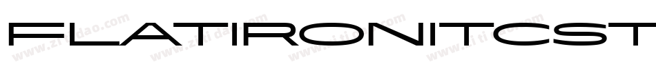 FlatironITCStd字体转换