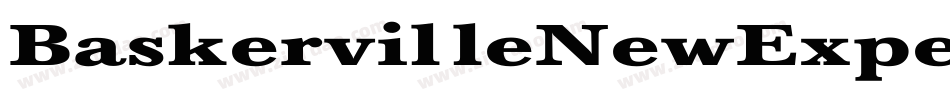 BaskervilleNewExpertBQ-SemiBold字体转换