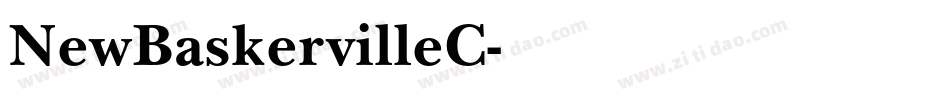NewBaskervilleC字体转换