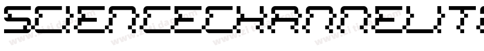 ScienceChannelItalic-gxxP6字体转换