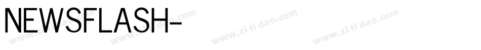 NEWSFLASH字体转换