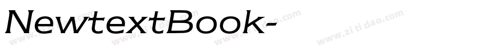 NewtextBook字体转换
