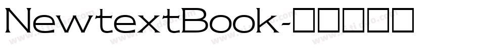 NewtextBook字体转换