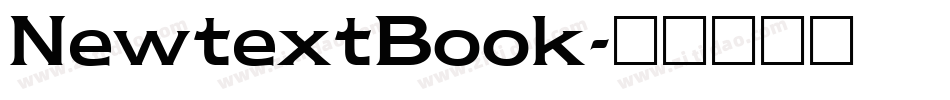 NewtextBook字体转换