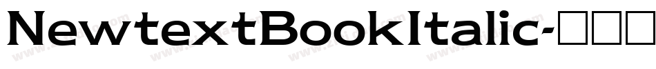 NewtextBookItalic字体转换
