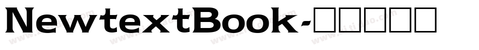 NewtextBook字体转换