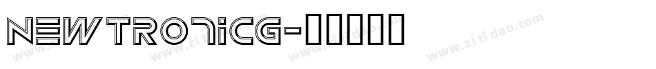 NewtronICG字体转换