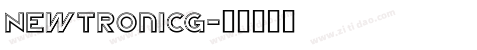 NewtronICG字体转换