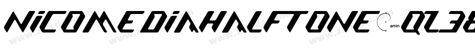 NicomediaHalftone-qZ38l字体转换
