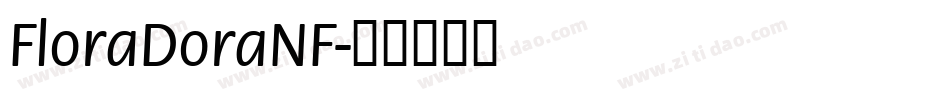 FloraDoraNF字体转换