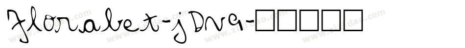Florabet-jDv9字体转换