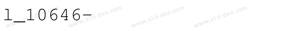l_10646字体转换