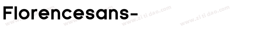 Florencesans字体转换