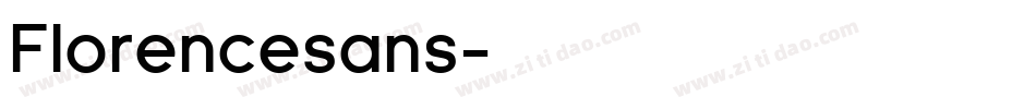 Florencesans字体转换