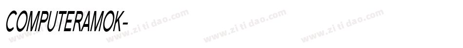 COMPUTERAMOK字体转换