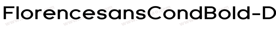 FlorencesansCondBold-Dp0字体转换
