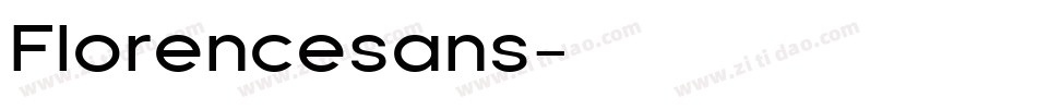 Florencesans字体转换