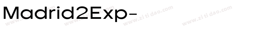 Madrid2Exp字体转换