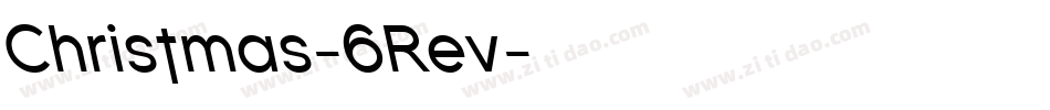 Christmas-6Rev字体转换